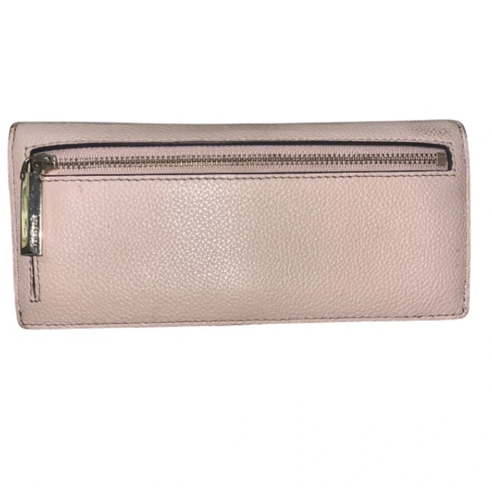Kate Spade Margaux Slim Bifold Continental Wallet - Pink/Cherry
